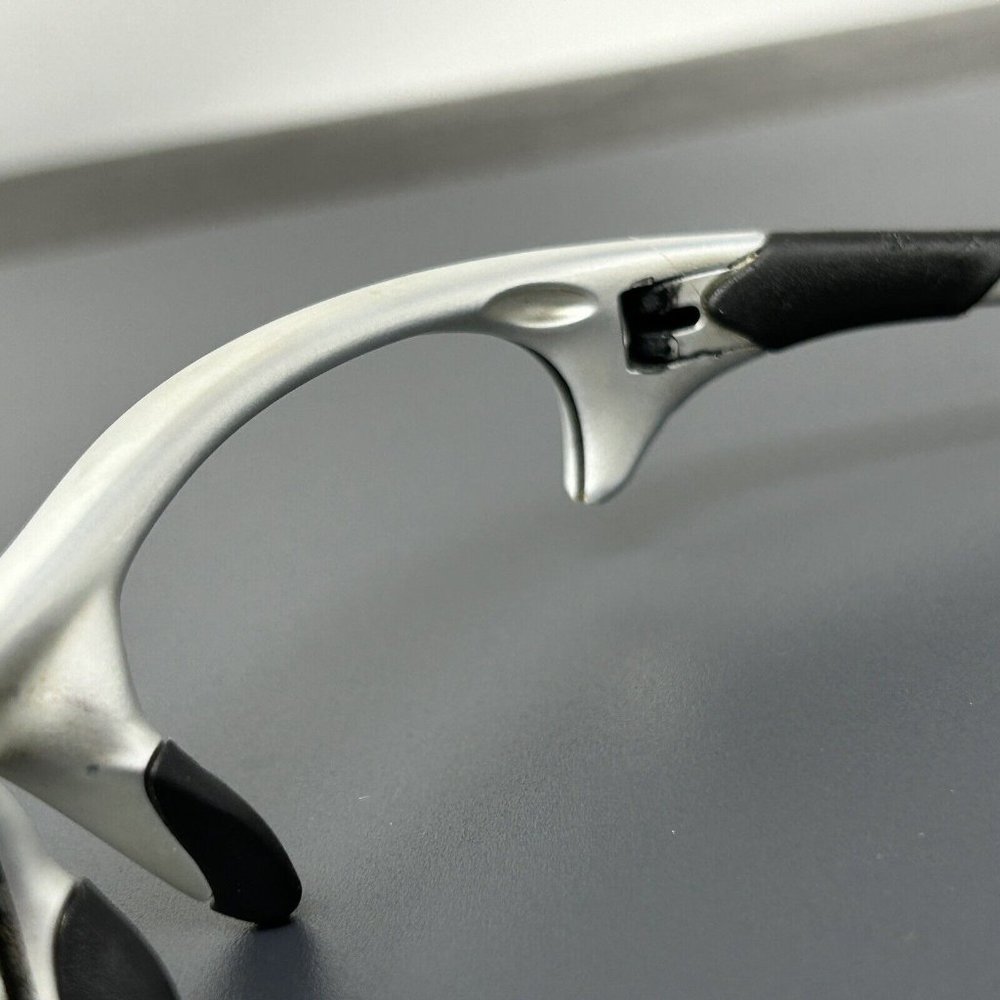 Oakley Half Jacket 1.0 Sunglasses FMJ 5.56 frame no lenses - Picture 9 of 16